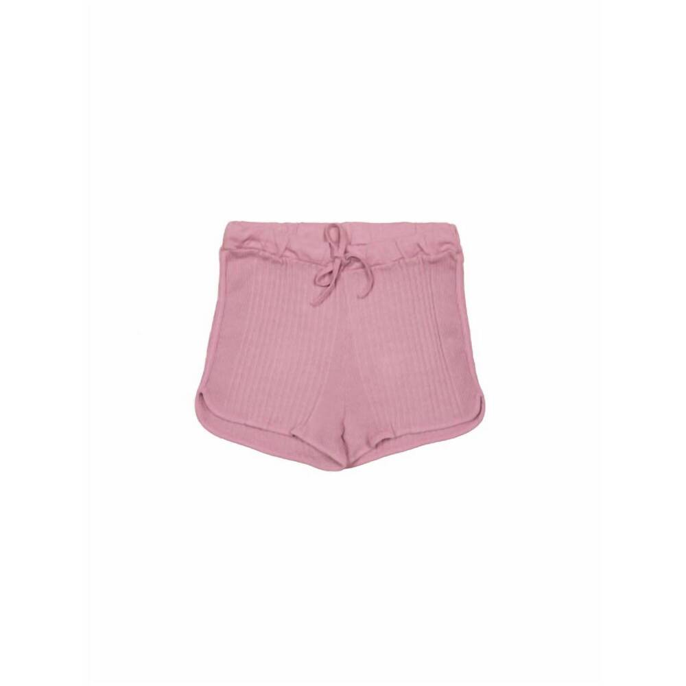 NEW SUN CHILD girl's rio poudre shorts in pink